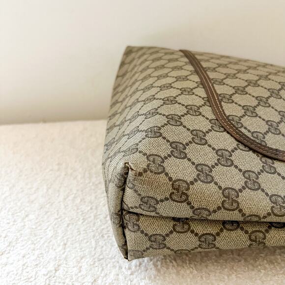 GUCCI Ophidia Coated Canvas and Leather Monogram Tote Bag - Picture 5 of 11